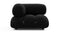 Bellini Module - Mario Bellini Module, Left Corner, Black Boucle