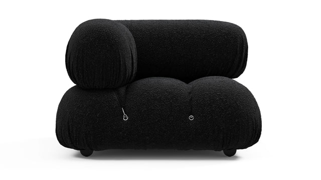 Bellini Module - Mario Bellini Module, Left Corner, Black Boucle