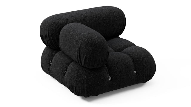 Bellini Module - Mario Bellini Module, Left Corner, Black Boucle