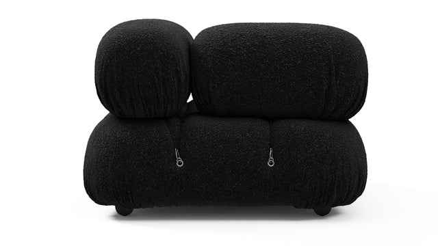 Bellini Module - Mario Bellini Module, Left Corner, Black Boucle
