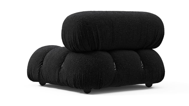 Bellini Module - Mario Bellini Module, Left Corner, Black Boucle