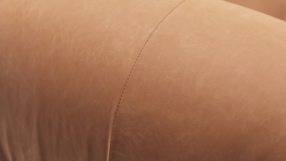 Bellini Module - Mario Bellini Module, Left Corner, Tan Vegan Leather