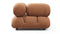 Bellini Module - Mario Bellini Module, Left Corner, Tan Vegan Leather