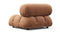 Bellini Module - Mario Bellini Module, Left Corner, Tan Vegan Leather