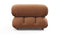 Bellini Module - Mario Bellini Module, Left Corner, Tan Vegan Leather