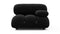Bellini Module - Mario Bellini Module, Right Arm, Black Boucle