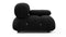 Bellini Module - Mario Bellini Module, Right Arm, Black Boucle