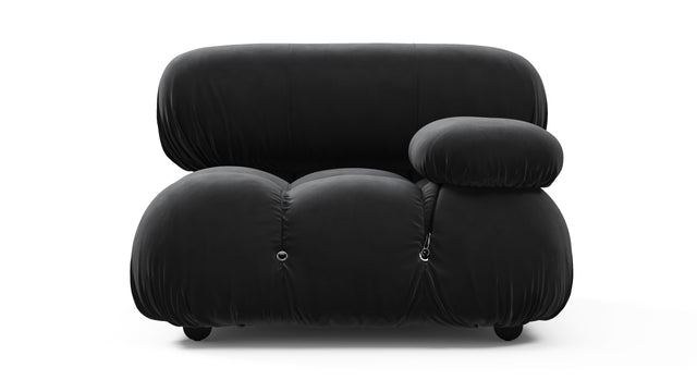 Bellini Module - Mario Bellini Module, Right Arm, Black Velvet
