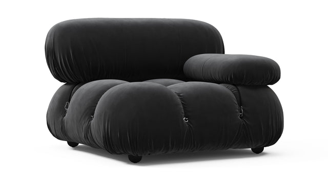 Bellini Module - Mario Bellini Module, Right Arm, Black Velvet