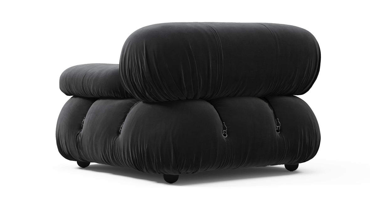 Bellini Module - Mario Bellini Module, Right Arm, Black Velvet