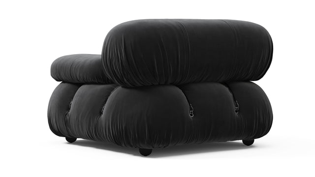 Bellini Module - Mario Bellini Module, Right Arm, Black Velvet