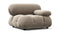 Bellini Module - Mario Bellini Module, Right Arm, Greige Velvet