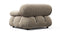 Bellini Module - Mario Bellini Module, Right Arm, Greige Velvet