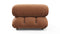 Bellini Module - Mario Bellini Module, Right Arm, Tan Vegan Leather