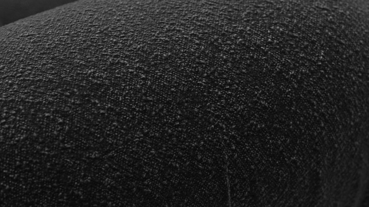 Bellini Module - Mario Bellini Module, Right Corner, Black Boucle