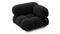 Bellini Module - Mario Bellini Module, Right Corner, Black Boucle