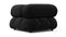 Bellini Module - Mario Bellini Module, Right Corner, Black Boucle