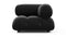 Bellini Module - Mario Bellini Module, Right Corner, Black Velvet