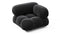 Bellini Module - Mario Bellini Module, Right Corner, Black Velvet