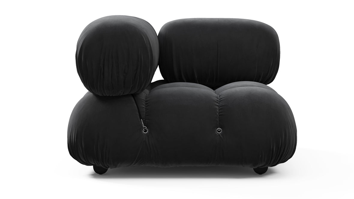 Bellini Module - Mario Bellini Module, Right Corner, Black Velvet