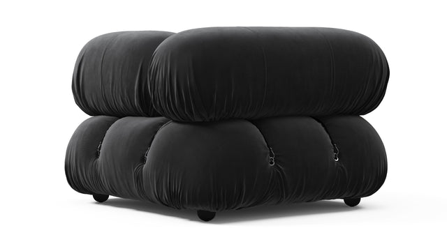 Bellini Module - Mario Bellini Module, Right Corner, Black Velvet