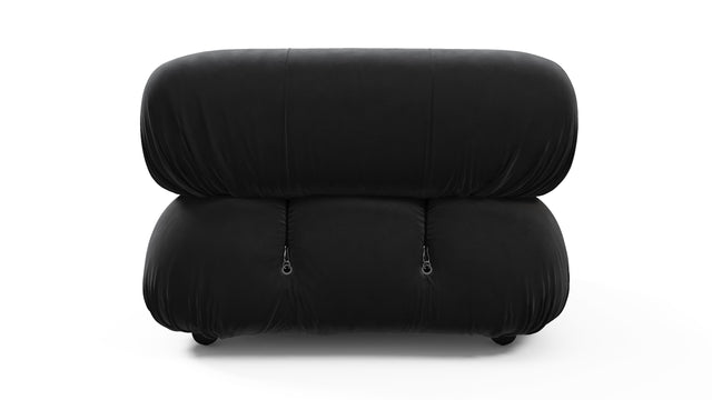 Bellini Module - Mario Bellini Module, Right Corner, Black Velvet
