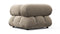 Bellini Module - Mario Bellini Module, Right Corner, Greige Velvet