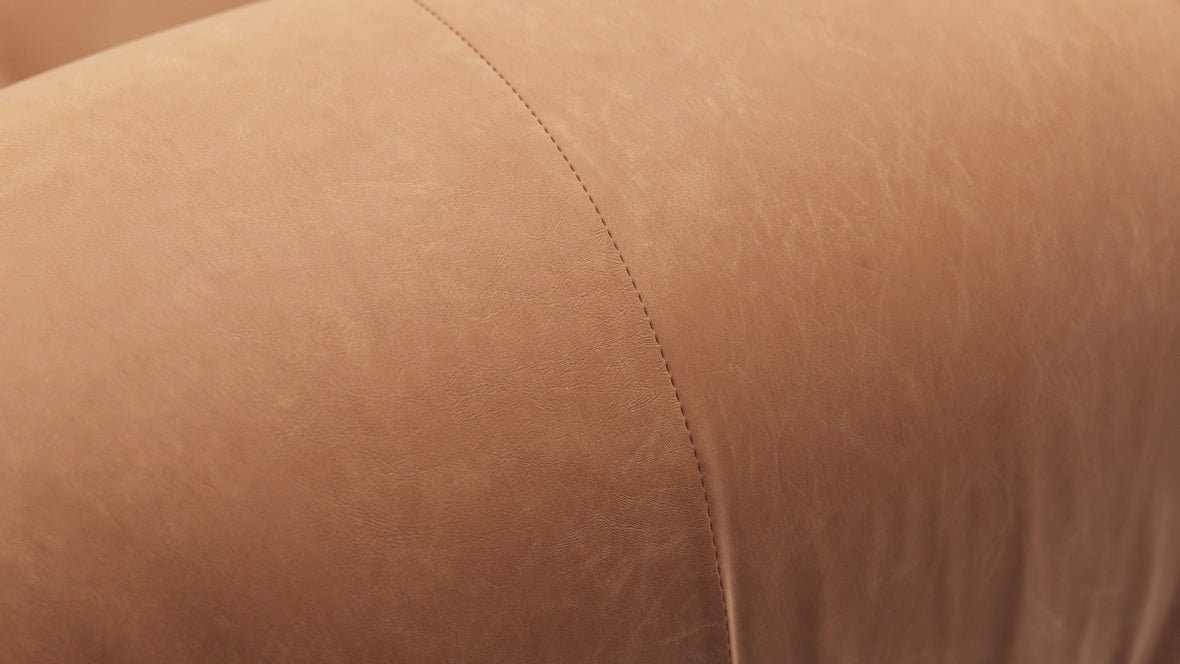 Bellini Module - Mario Bellini Module, Right Corner, Tan Vegan Leather