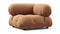 Bellini Module - Mario Bellini Module, Right Corner, Tan Vegan Leather