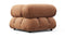 Bellini Module - Mario Bellini Module, Right Corner, Tan Vegan Leather