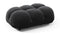 Bellini Ottoman - Mario Bellini Ottoman, Black Velvet