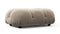 Bellini Ottoman - Mario Bellini Ottoman, Greige Velvet