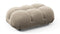 Bellini Ottoman - Mario Bellini Ottoman, Greige Velvet