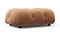 Bellini Ottoman - Mario Bellini Ottoman, Tan Vegan Leather