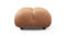 Bellini Ottoman - Mario Bellini Ottoman, Tan Vegan Leather