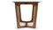 Devon - Devon Dining Table, Walnut and Black Ceramic, 70in