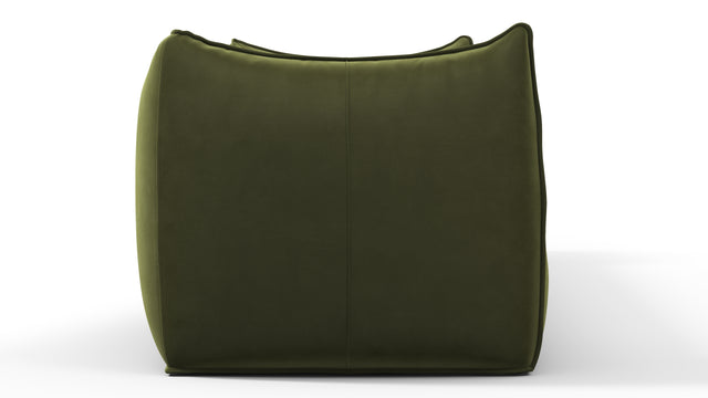 Bambole - Mario Bellini Bambole Three Seater Sofa, Thyme Luxe Velvet