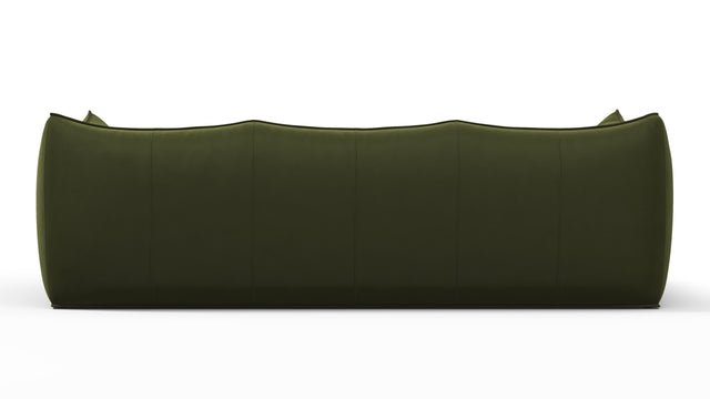 Bambole - Mario Bellini Bambole Three Seater Sofa, Thyme Luxe Velvet