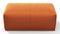 Bambole - Mario Bellini Bambole Ottoman, Apricot Velvet