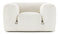 Le Mura - Le Mura Lounge Armchair, Natural Linen