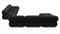 Bellini Large Sectional - Mario Bellini Large Sectional, Right Corner, Black Boucle