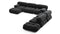 Bellini Large Sectional - Mario Bellini Large Sectional, Right Corner, Black Velvet