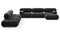 Bellini Large Sectional - Mario Bellini Large Sectional, Left Corner, Black Velvet