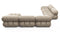 Bellini Large Sectional - Mario Bellini Large Sectional, Left Corner, Greige Velvet