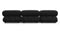 Bellini Sectional - Mario Bellini Sectional, Left Chaise, Black Velvet