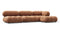 Bellini Sectional - Mario Bellini Sectional, Right Chaise, Tan Vegan Leather
