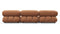 Bellini Sectional - Mario Bellini Sectional, Right Chaise, Tan Vegan Leather