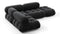 Bellini Sectional - Mario Bellini Sectional, Small Left Corner, Black Velvet