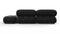 Bellini Sectional - Mario Bellini Sectional, Small Left Corner, Black Velvet