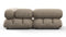 Bellini Sectional - Mario Bellini Sectional, Small Left Corner, Greige Velvet